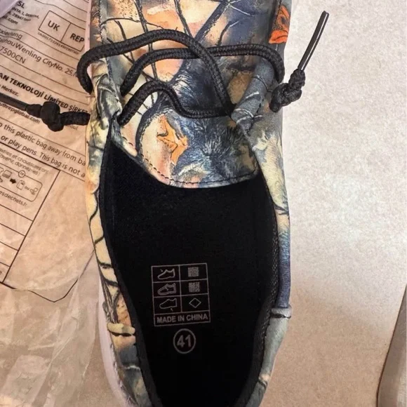 Camo Casual Slip-On Sneakers - Picture 2 of 2